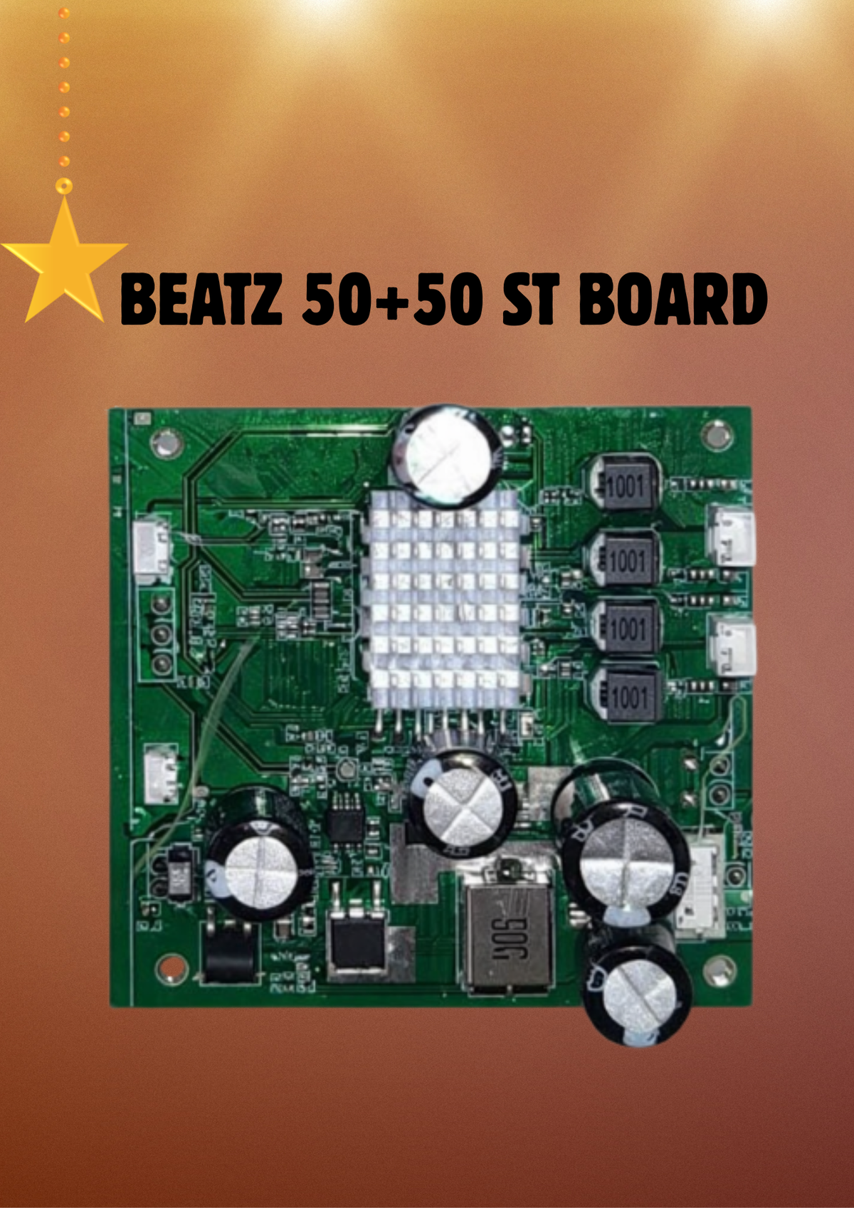 THUNDER BEATZ CLASS-D BD 50+50 ST