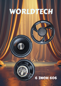 WORLD TECH 6" SPEAKER 606