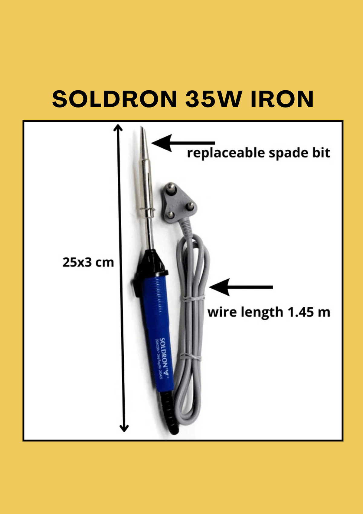 SOLDRON 35W IRON