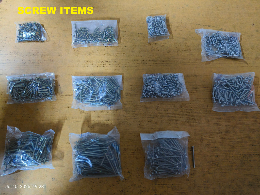 1" SCREW PKT / SCREW FOR PCB FITTING