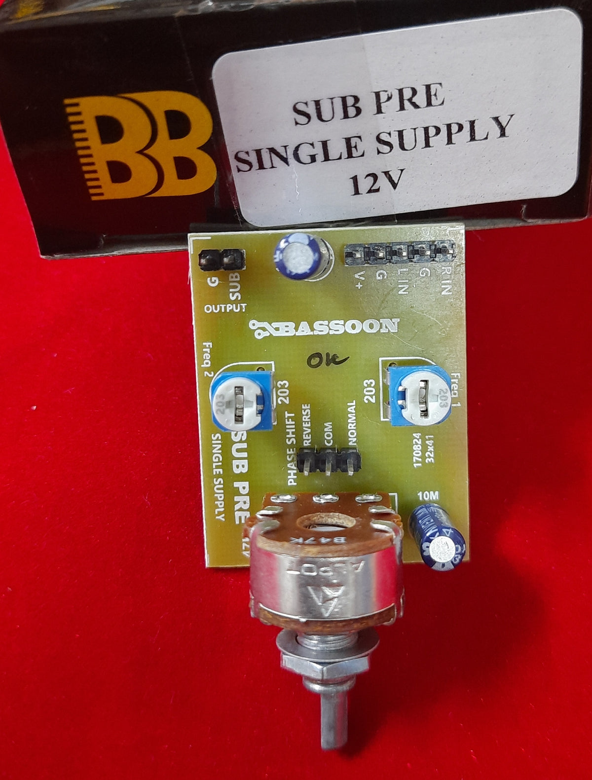 BASSOON 12V SUP PRE SINGLE SUPPLY WITH CONTROL