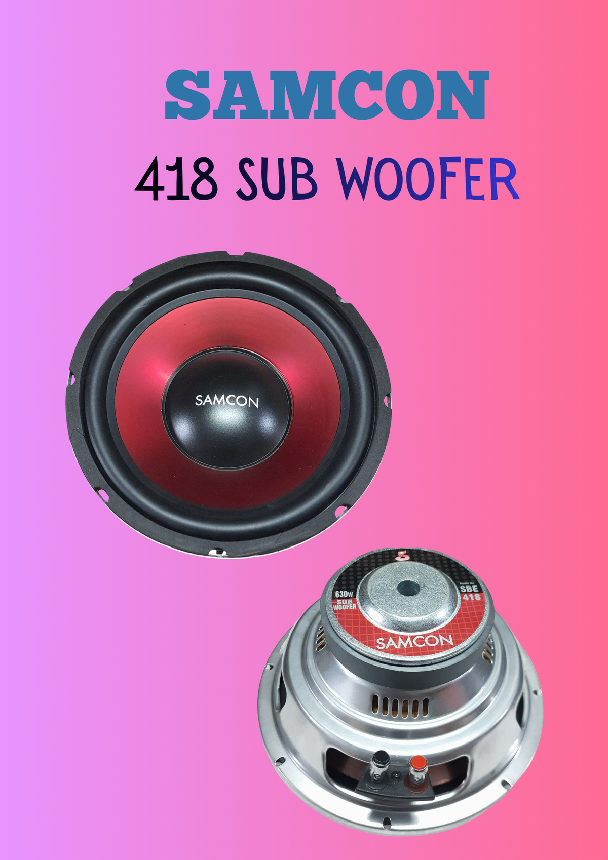 SAMCON 10" SUB (418)