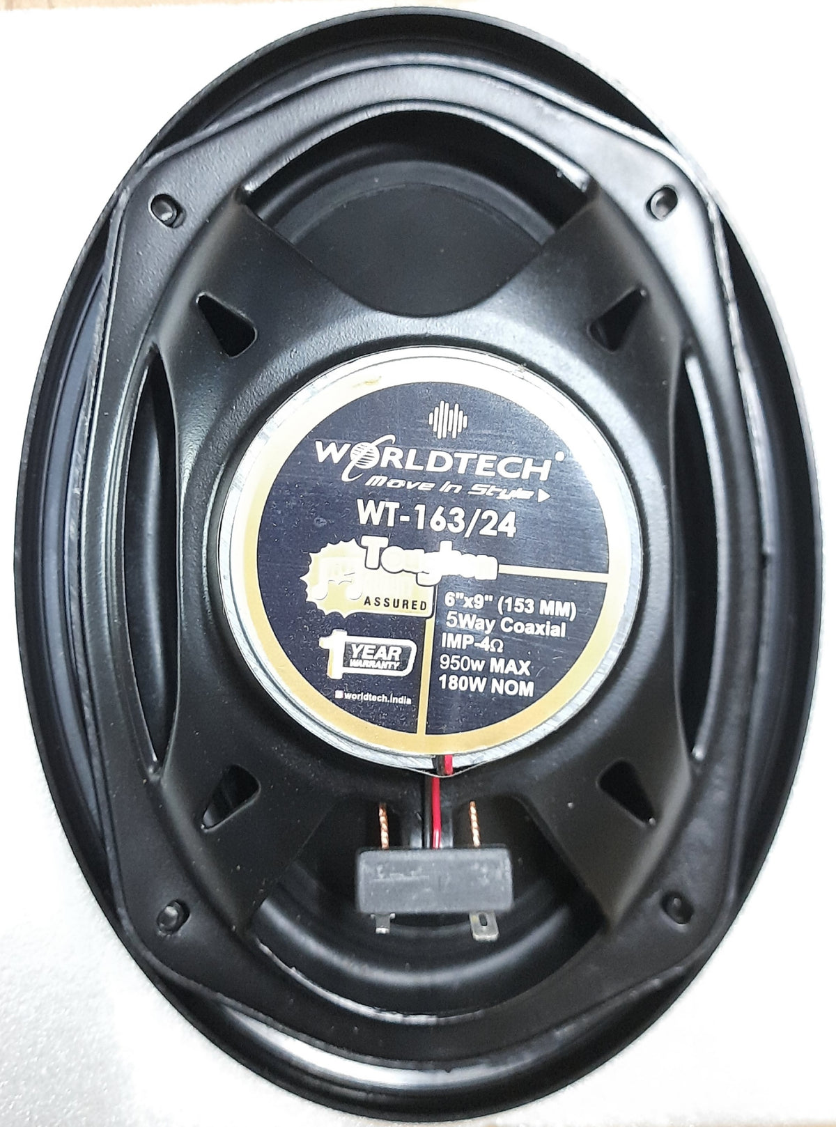 WORLD TECH 6*9 OVAL SPEAKER PAIR