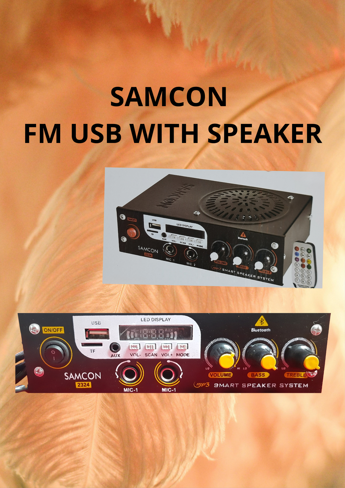 SAMCON FM USB WITH SPEAKER