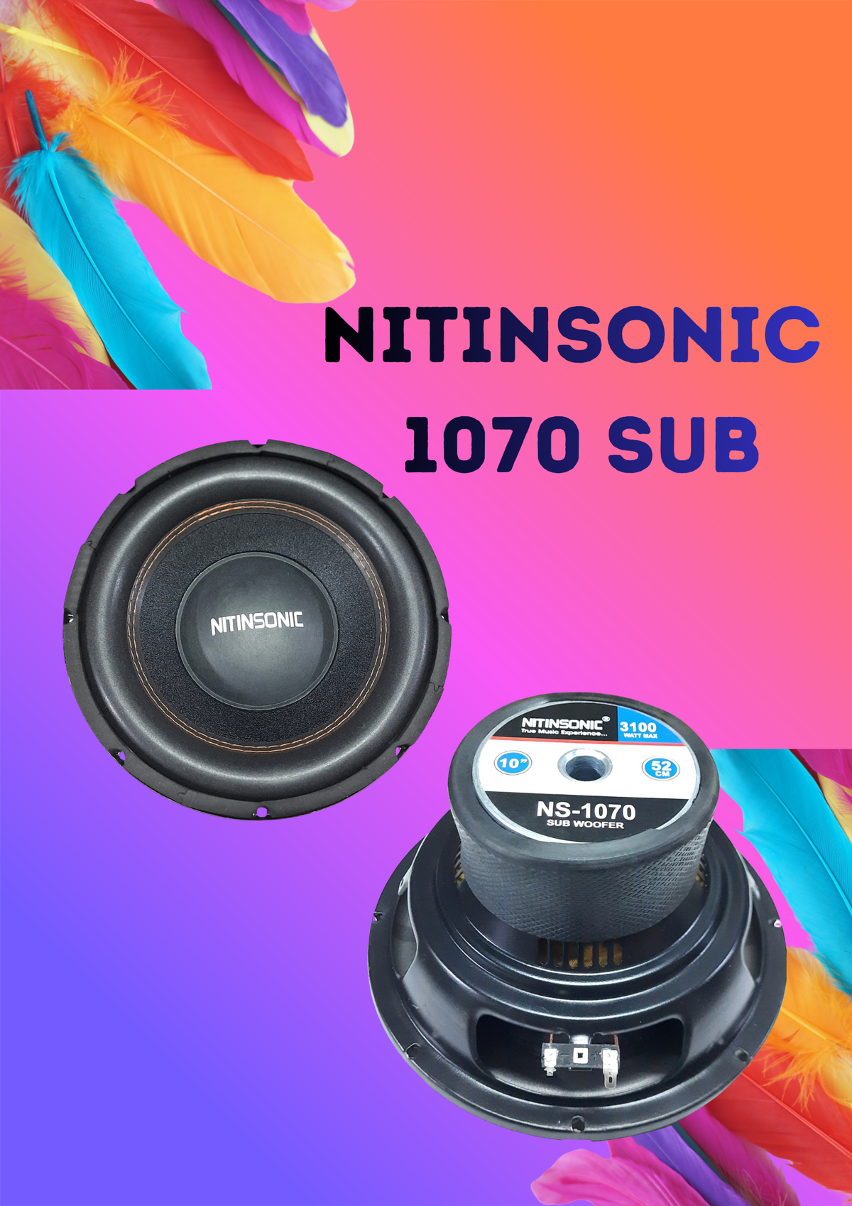 NITIN 10" SUB 1070