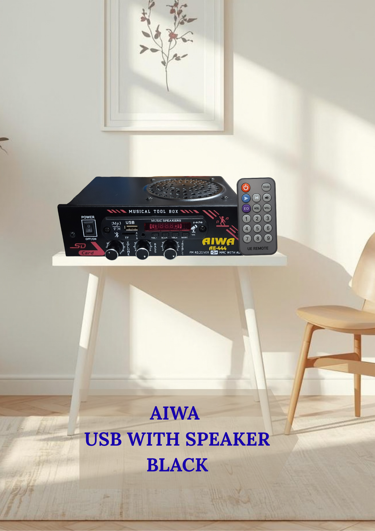 AIWA USB WITH SP BLACK