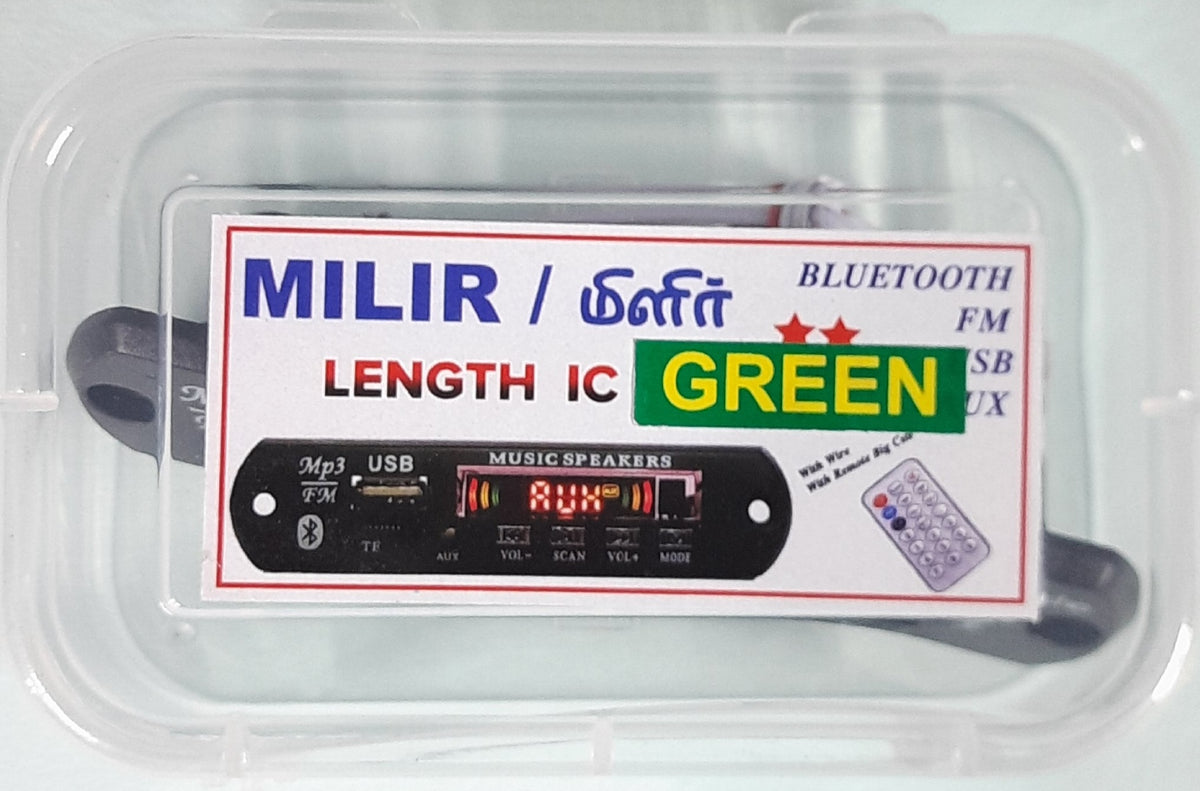MILIR LENGHT IC USB BOARD GREEN
