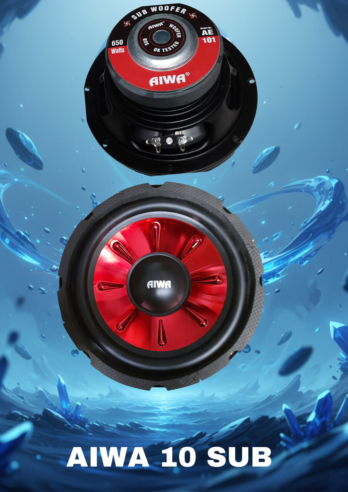 AIWA 10" SUB WOOFER