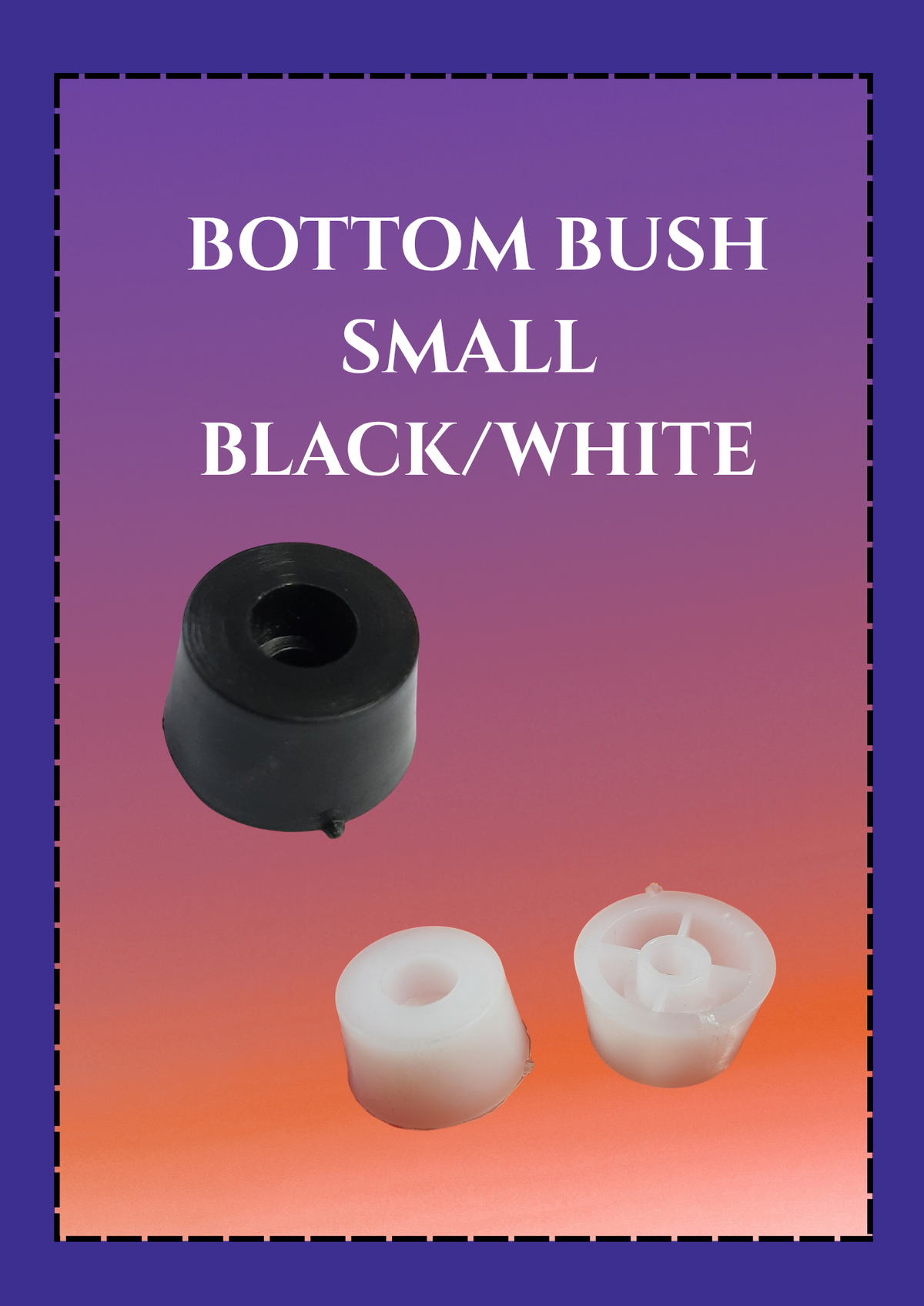 BOTTOM BUSH WHITE SMALL