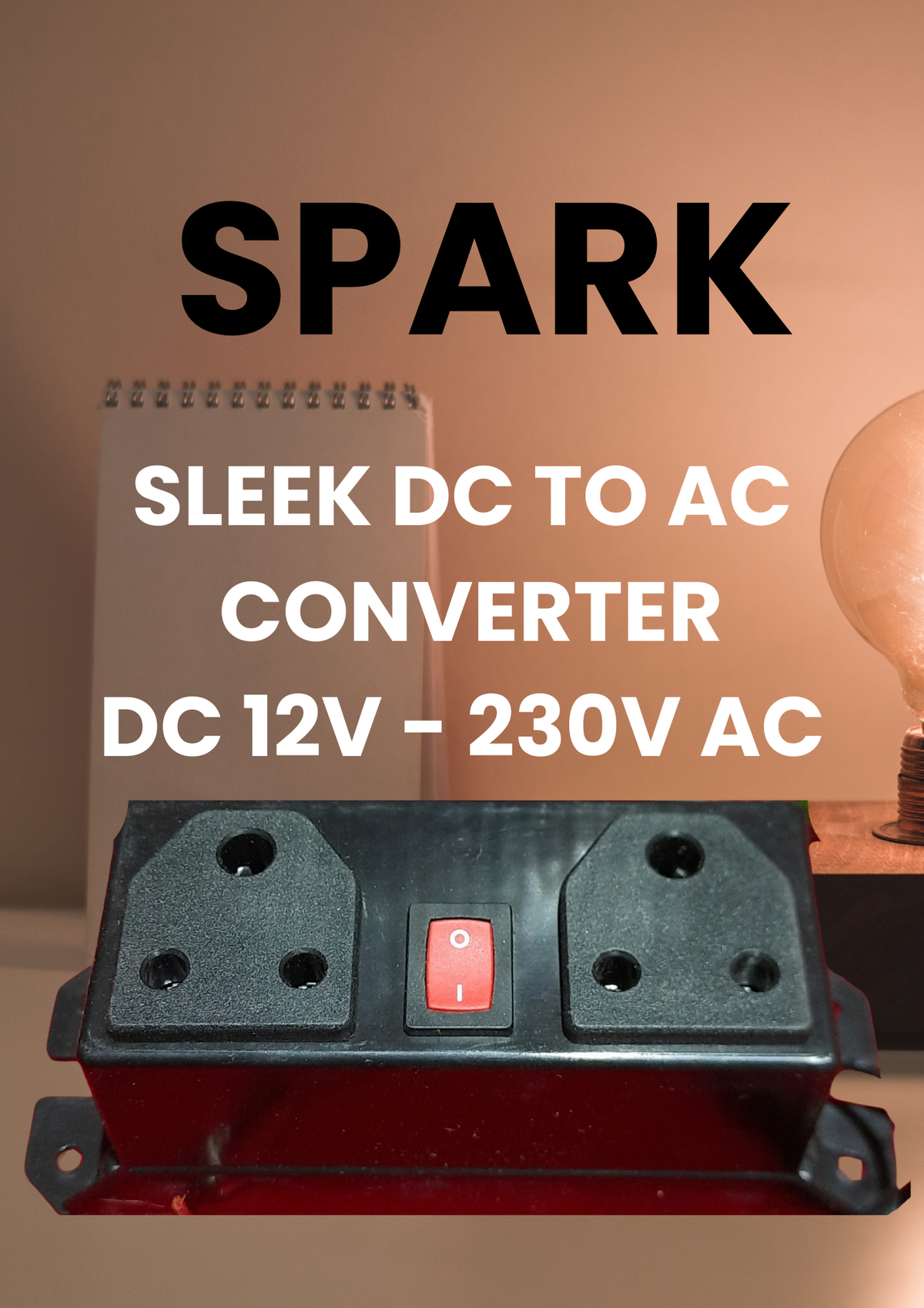 SPARK SLEEK DC TO DC CONVERTER 12V