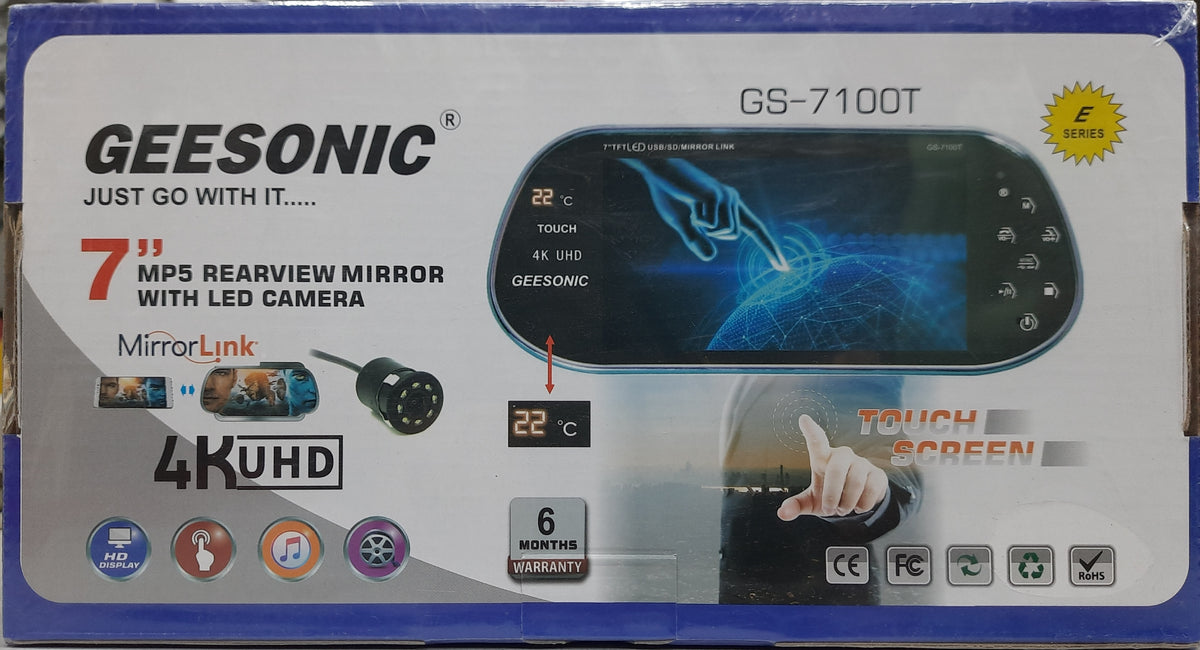 GEESONIC 7" MIRROR TV