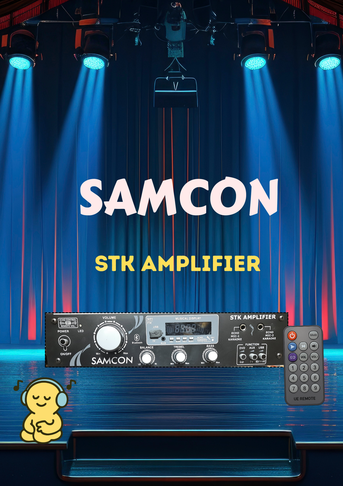 SAMCON STK STEREO AMP