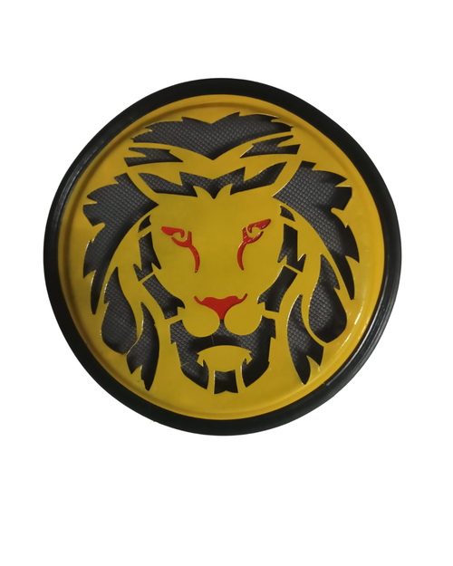 12" METAL GRILL LION MODEL