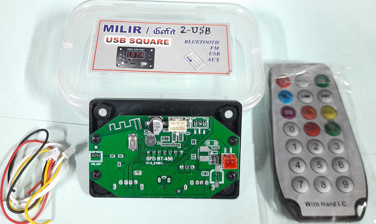 MILIR SQUARE 2-USB BOARD