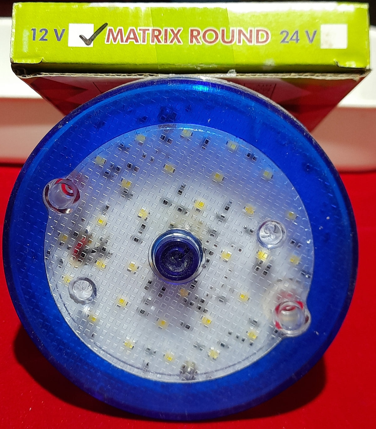SPARK MATRIX ROUND LED LIGNT 12V(USE ONLY WITH DC)