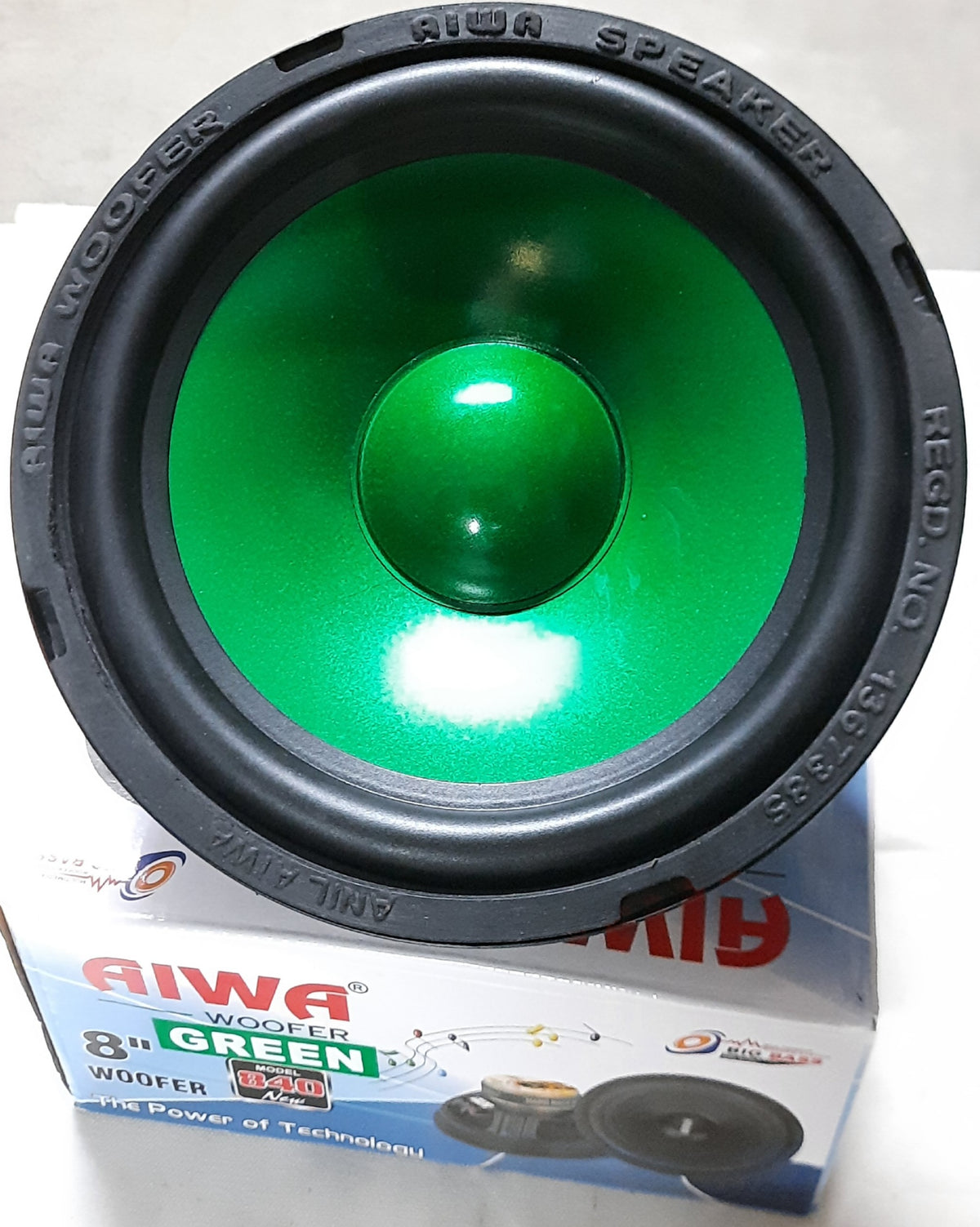 AIWA 840W 8" WOOFER COLOUR (GREEN)