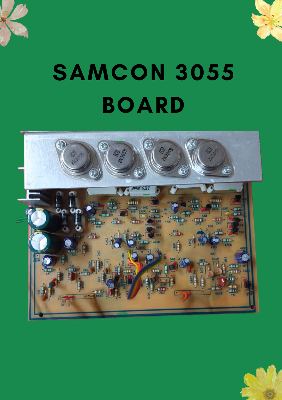 SAMCON 3055 FULL CIRCUIT BOARD