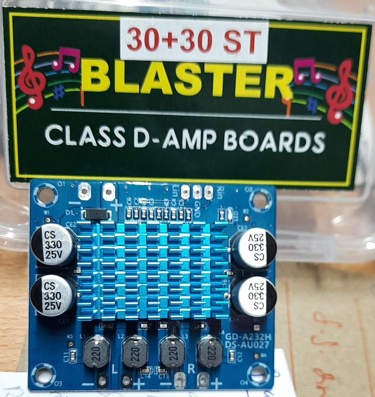 THUNDER CLASS-D BD 30+30 ST