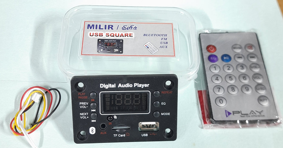 MILIR SQUARE USB BOARD