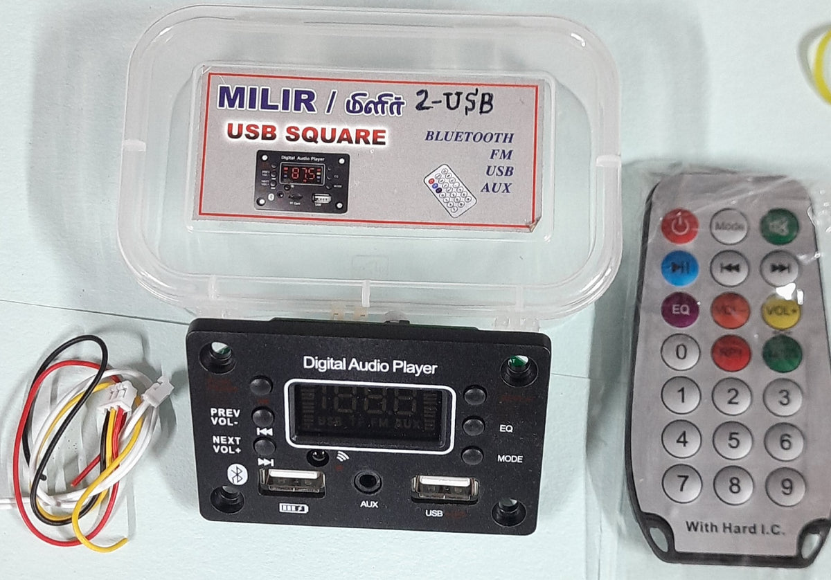MILIR SQUARE 2-USB BOARD