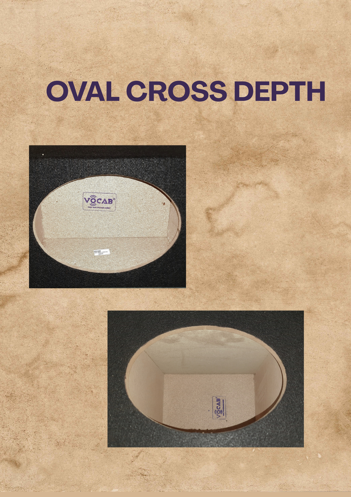 OVAL CROSS DEPTH BOX