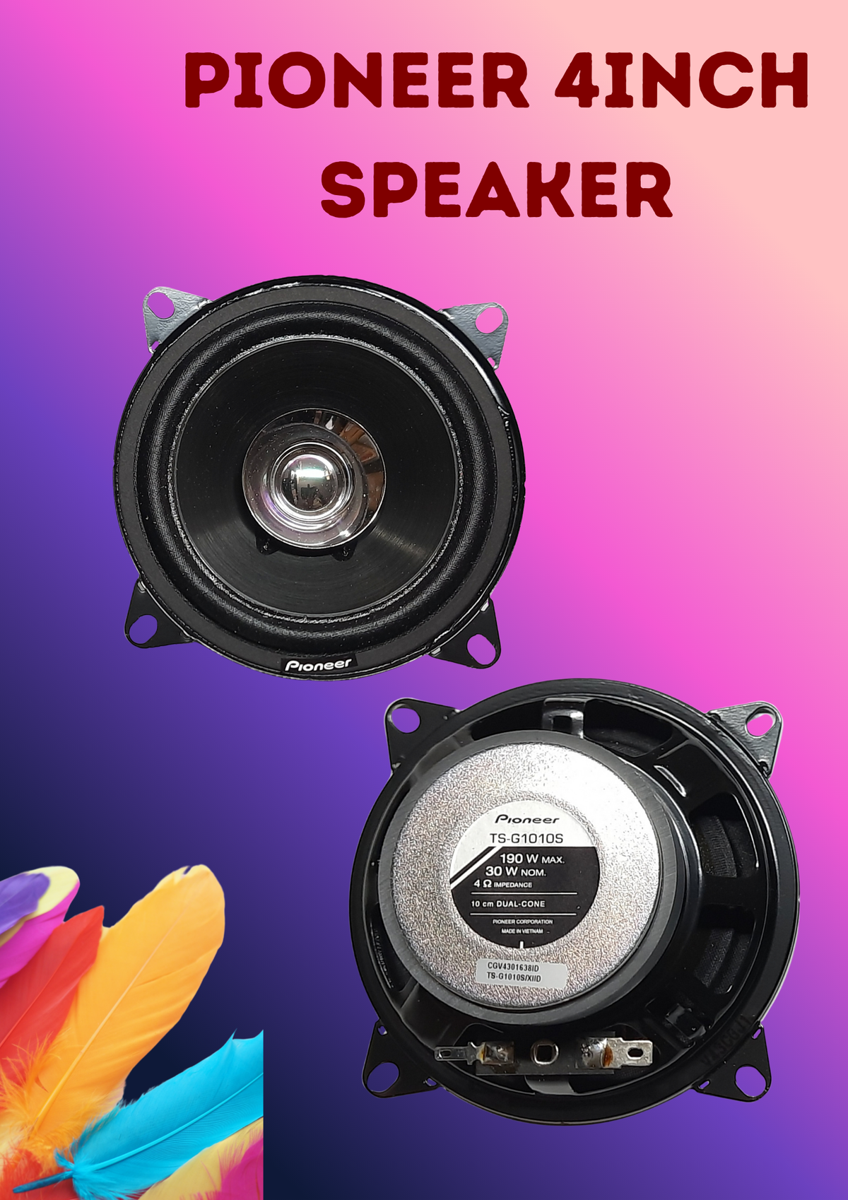 PIONEER 4" SPEAKER