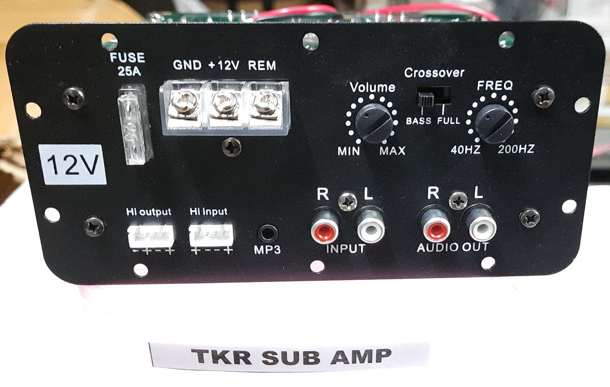 TKR SUB AMP