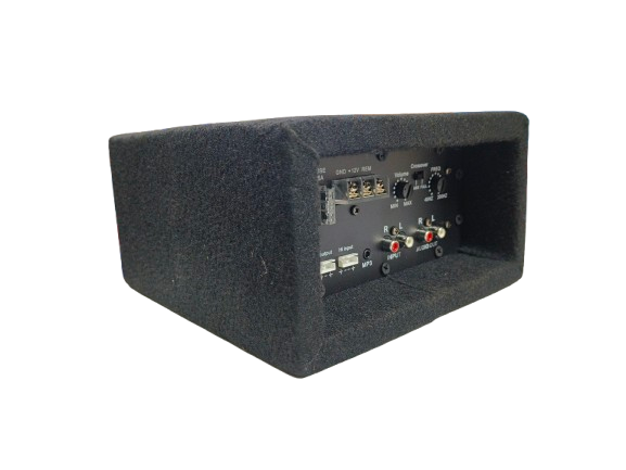 CAR SUB AMP WITH WOODEN BOX