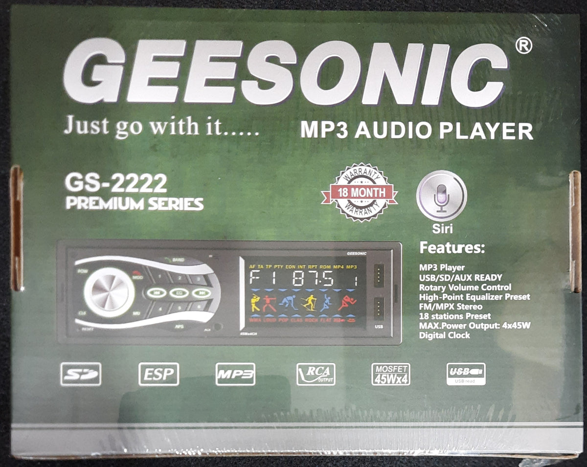 GEESONIC PREMIUM CAR SET GS-2222