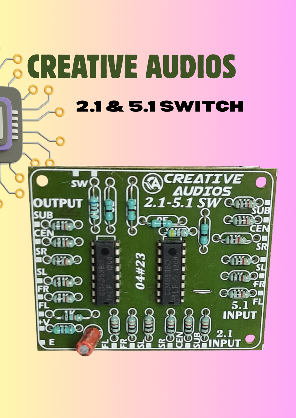 CREATIVE 2.1/5.1 SWITCH