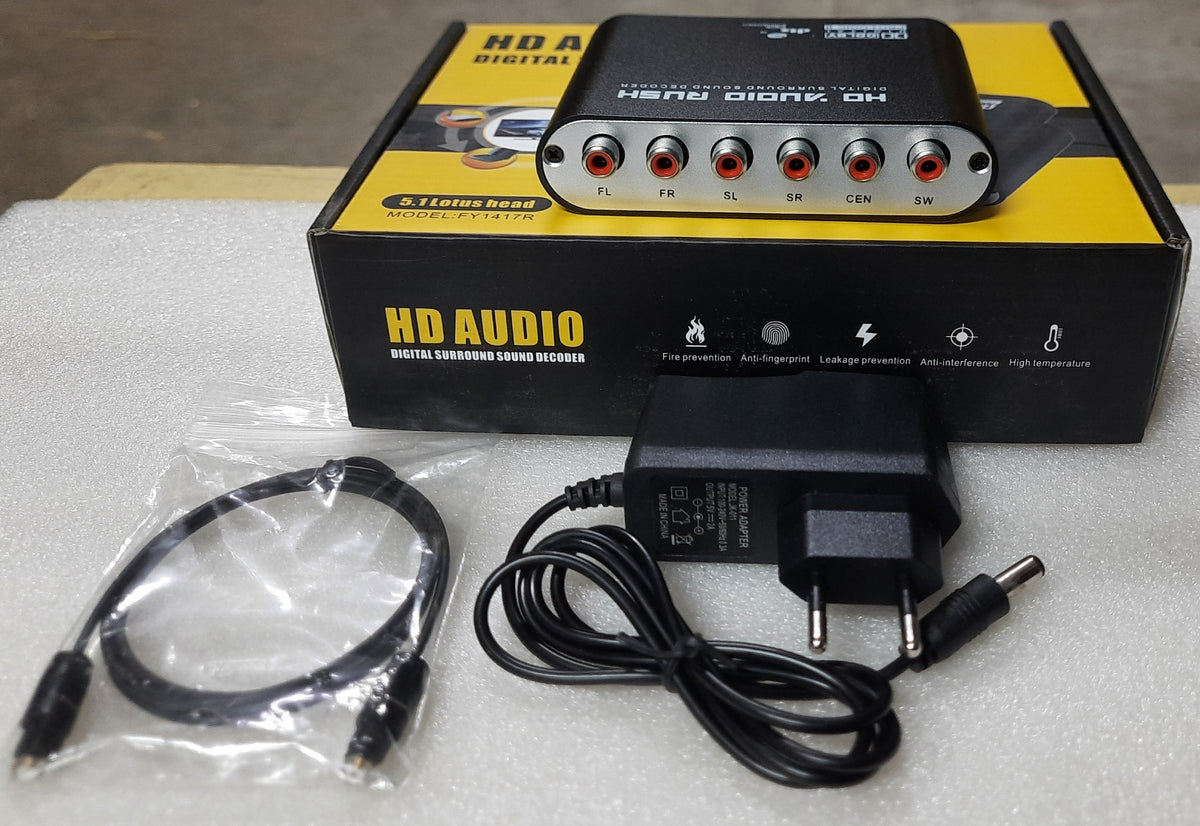 HD AUDIO RUSH BOX 5.1 LOTUS HEAD MODEL-FY1417R