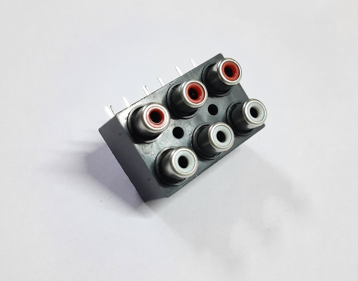 6 WAY RCA - PVC (BOX TYPE)