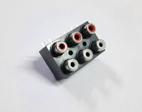 6 WAY RCA - PVC (BOX TYPE)