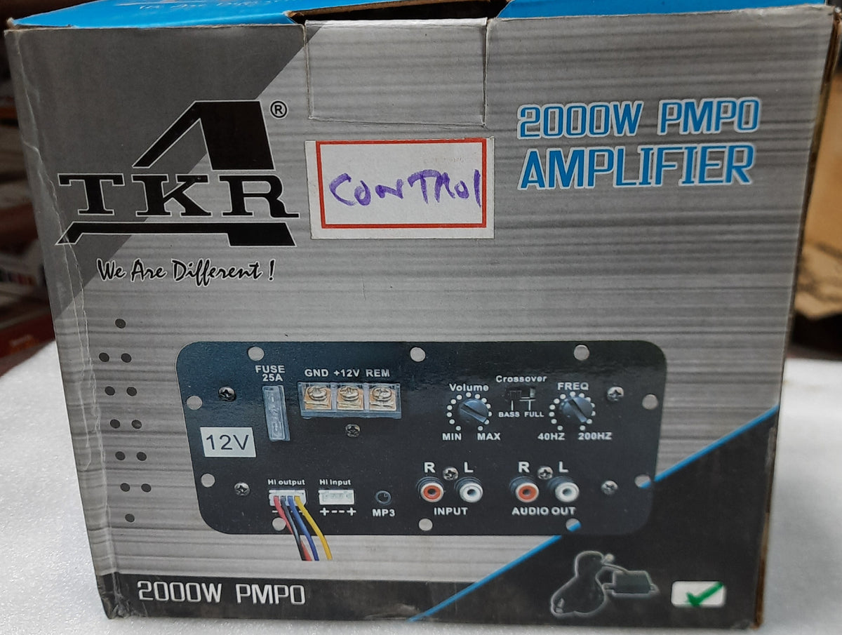 TKR SUB AMP WITH CONTROL