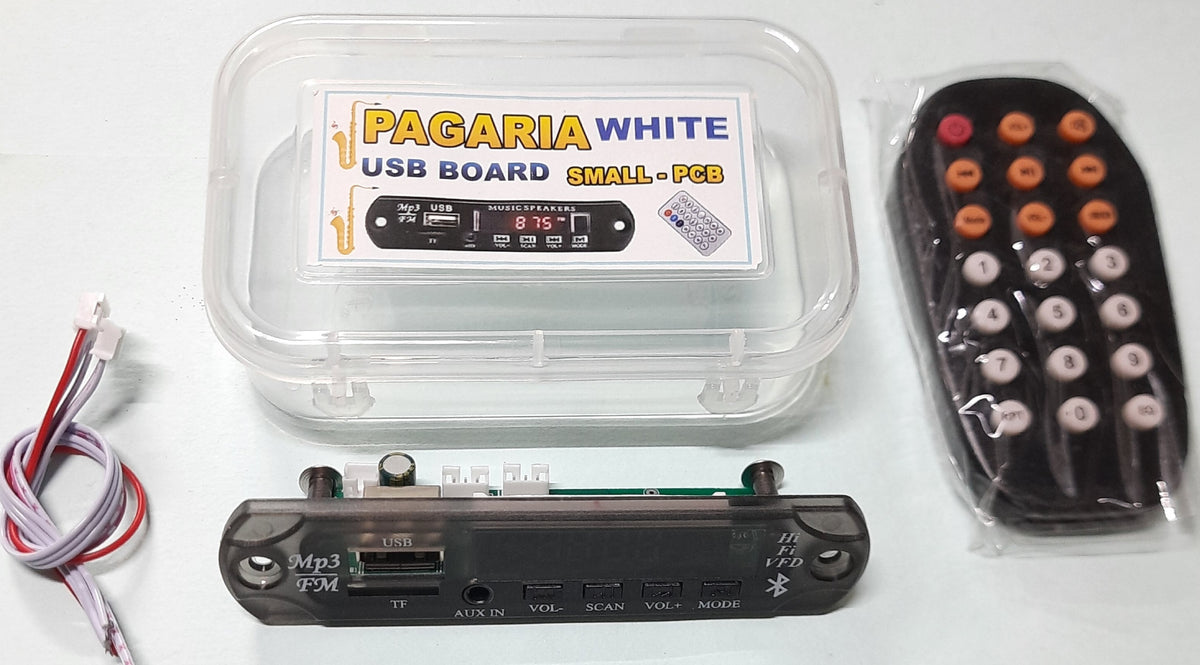 PAGARIA SMALL USB BD WHITE