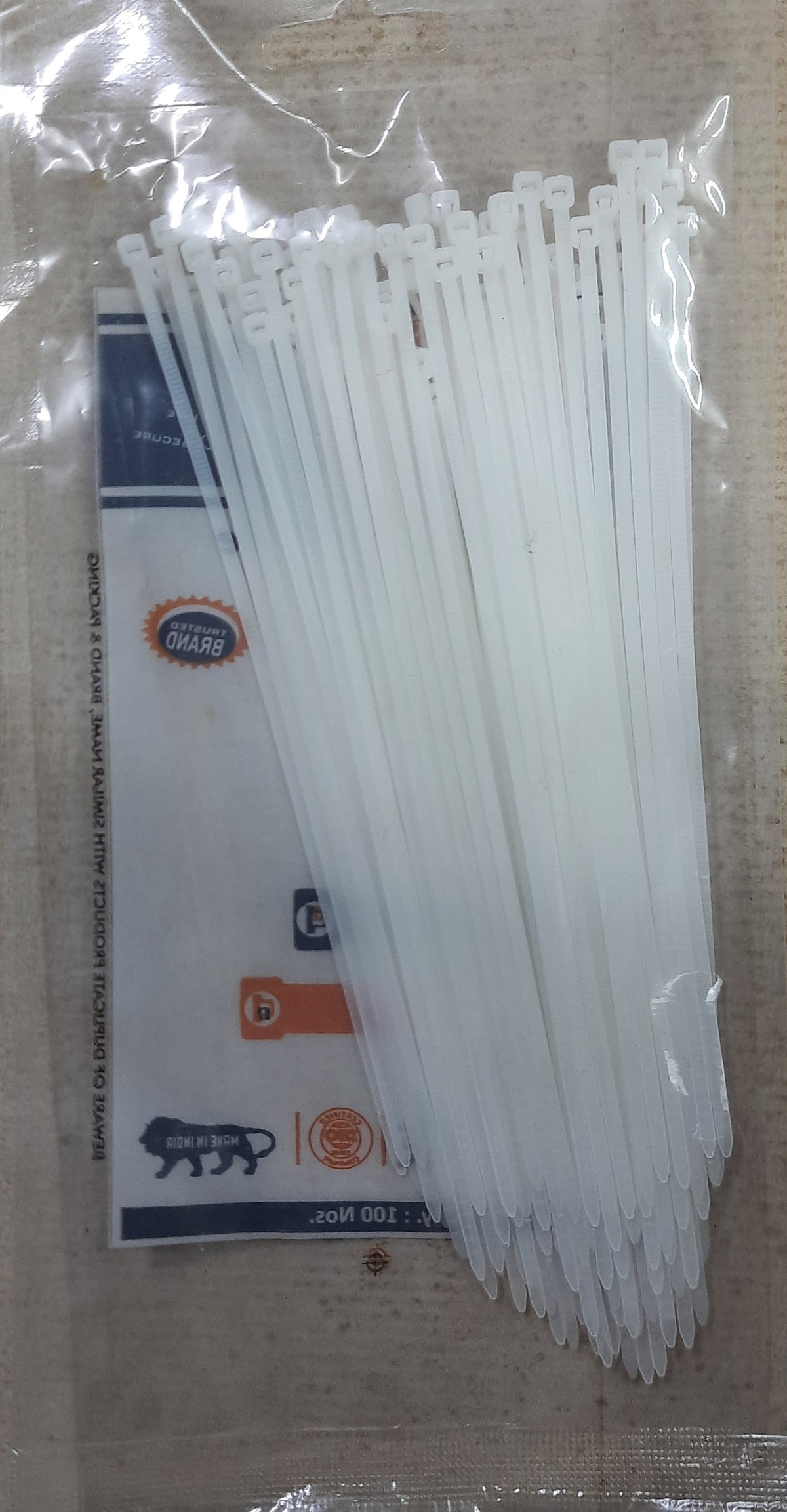 CABLE TIE BIG WHITE D-505