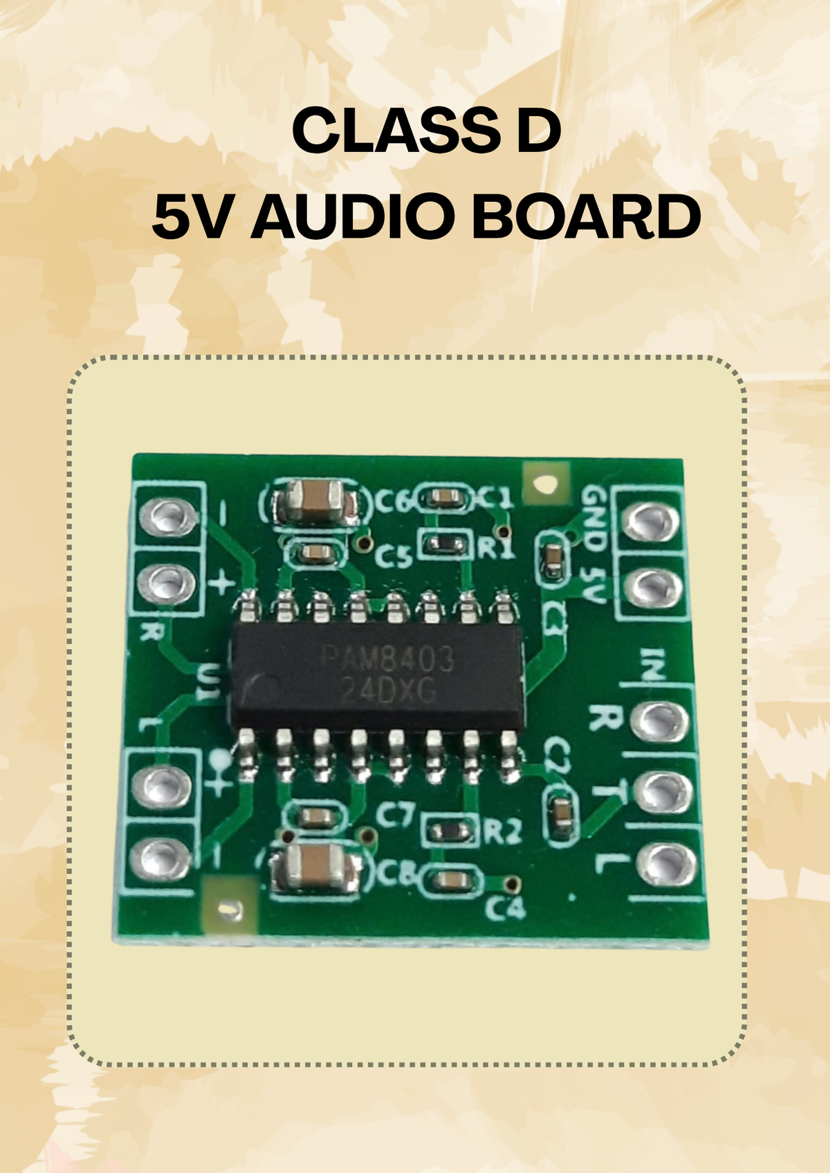5V AUDIO CHIP