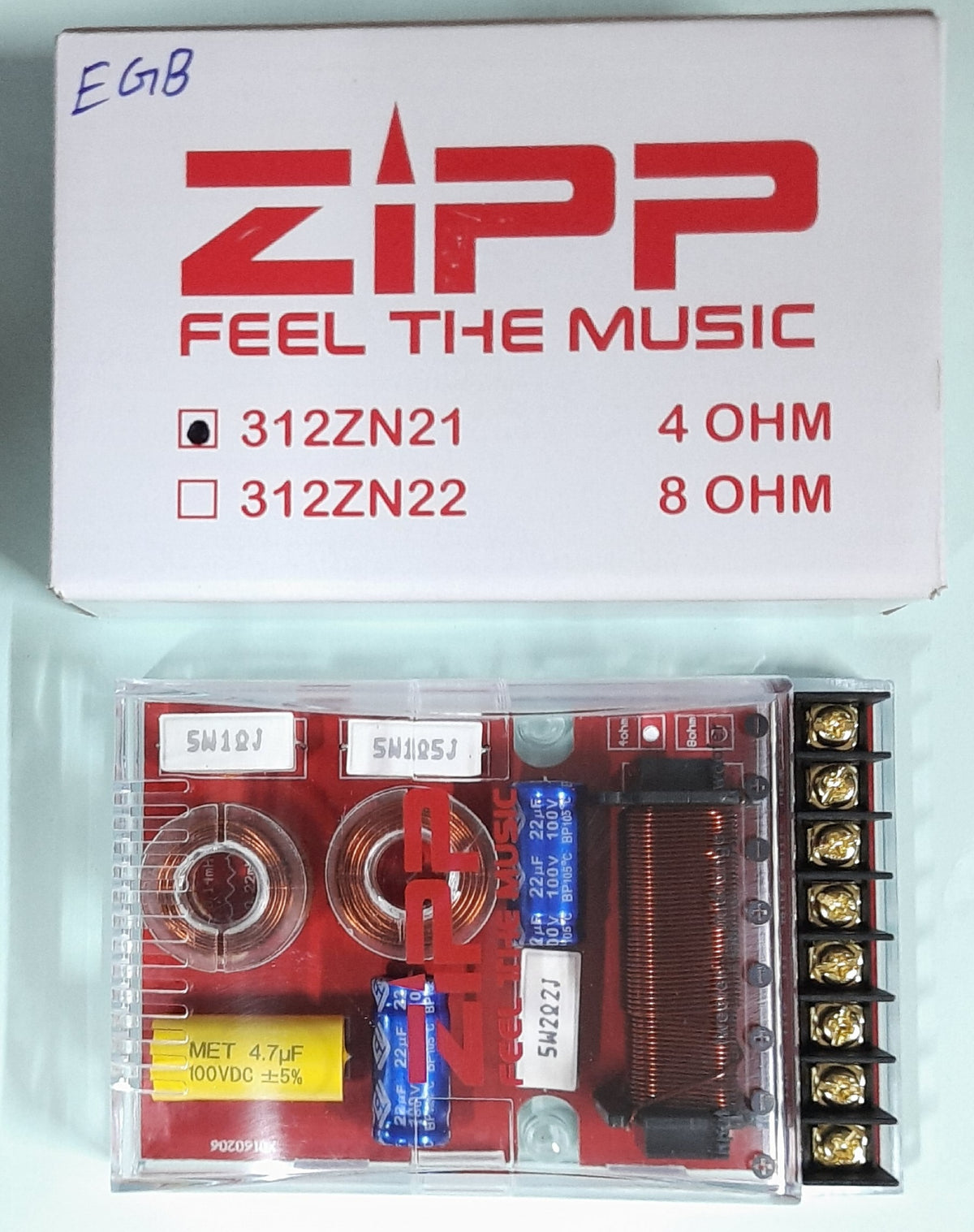 ZIPP 3 WAY NETWORK 4 OHMS