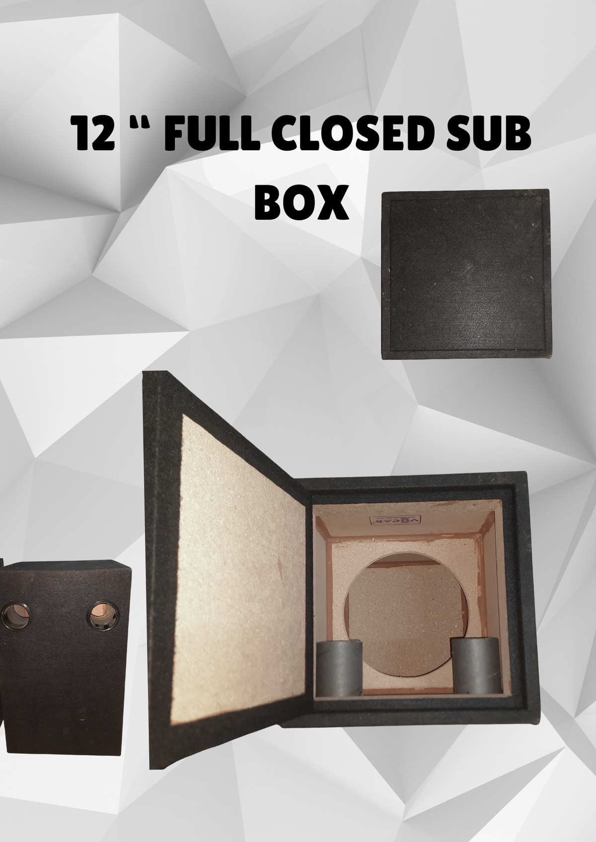 12" CLOSED SUB BOX