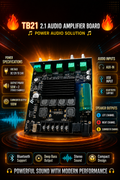 TB21 2.1 AUDIO AMPLIFIER BOARD WITH CONTROL
