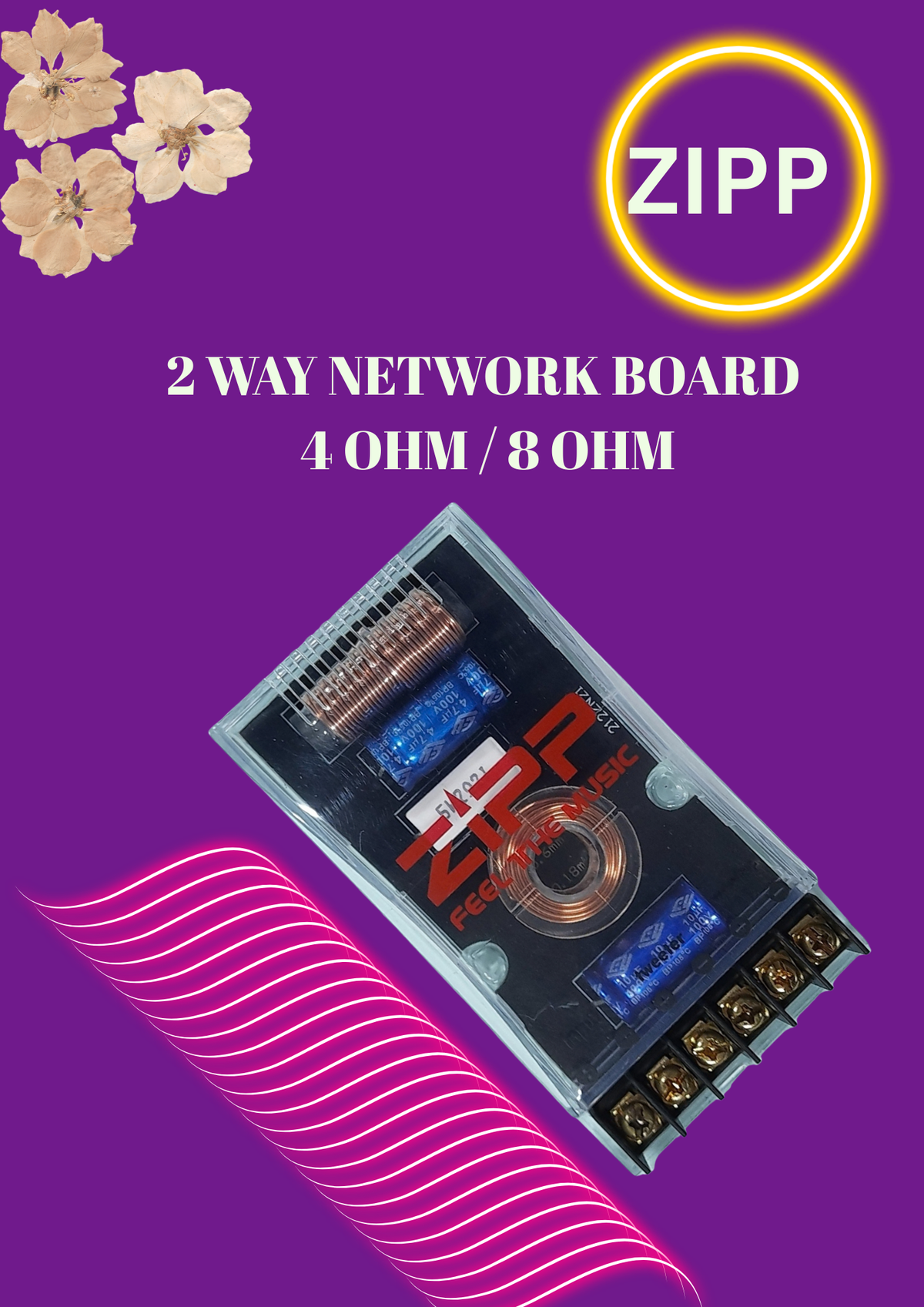 ZIPP 2 WAY NETWORK 8 OHMS
