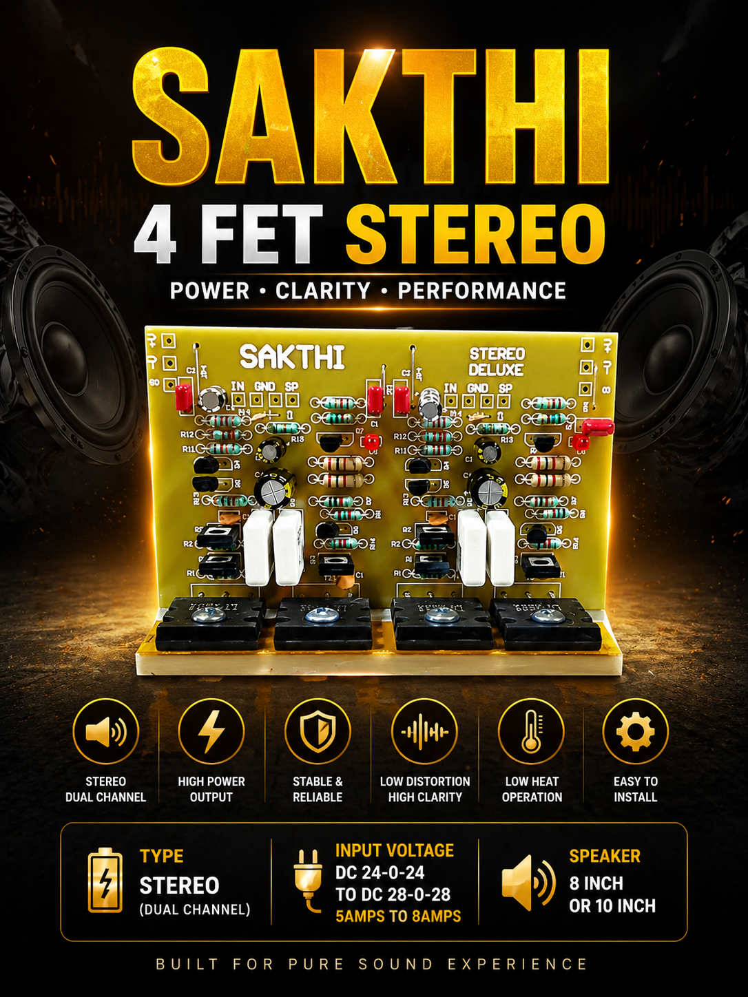 SAKTHI 4 FET STEREO