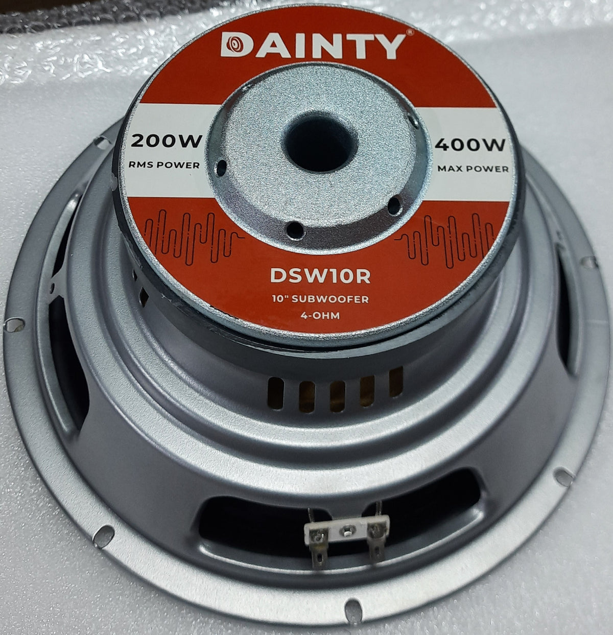 DAINTY 10" SUB RED 4 OHM / 8 OHM