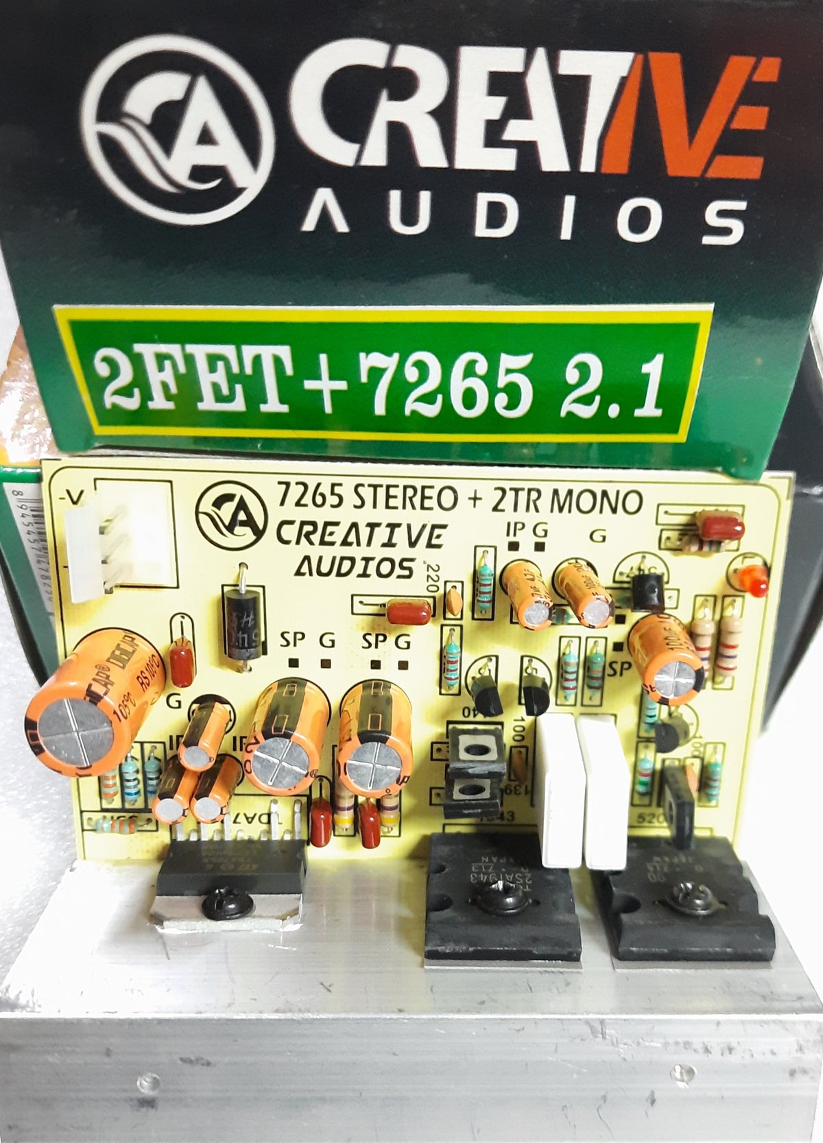 CREATIVE 2FET + 7265 2.1 AMP BD