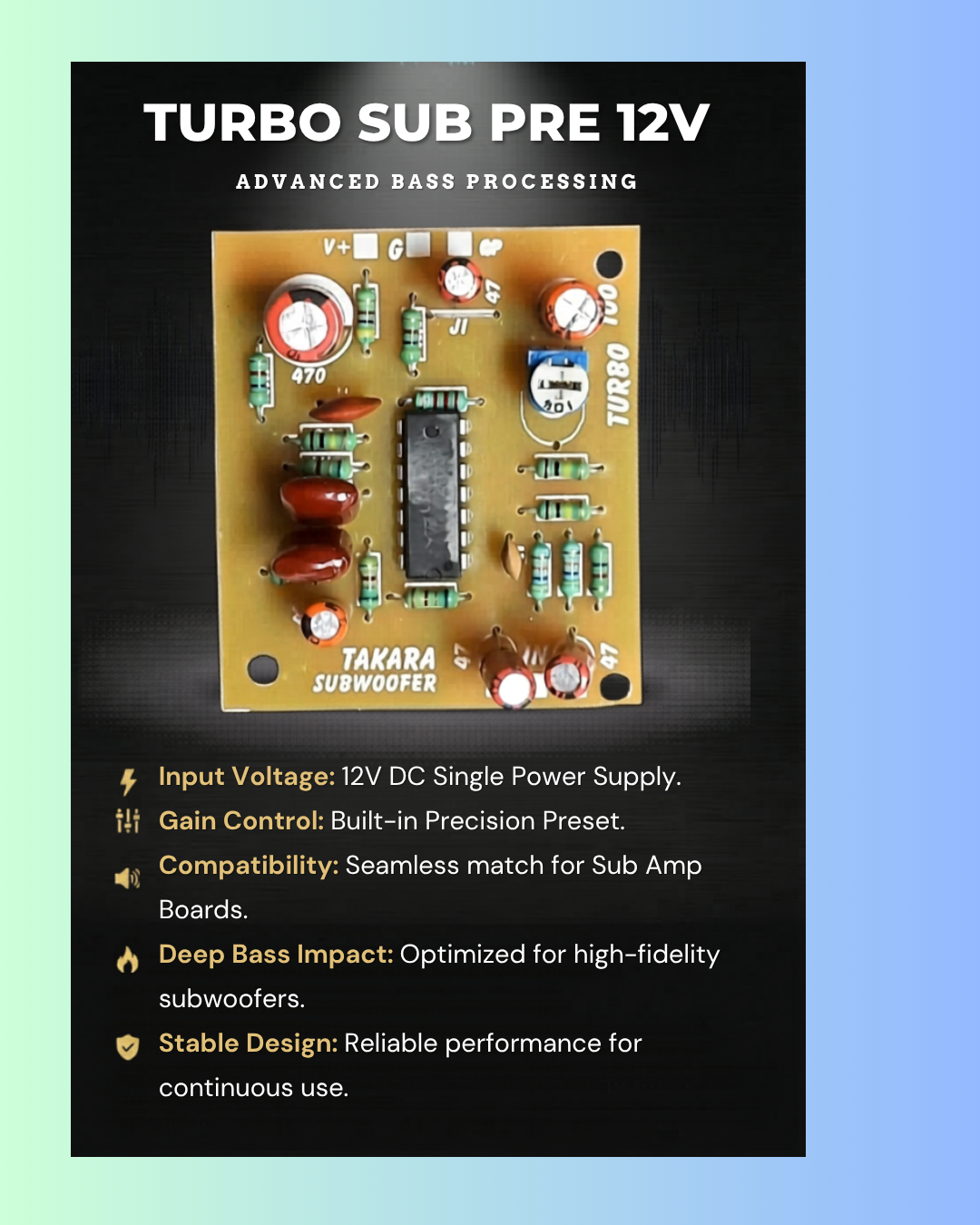 TURBO SUB PRE