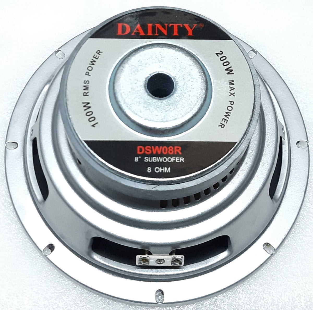 DAINTY 8" SUB RED 4 OHM / 8 OHM