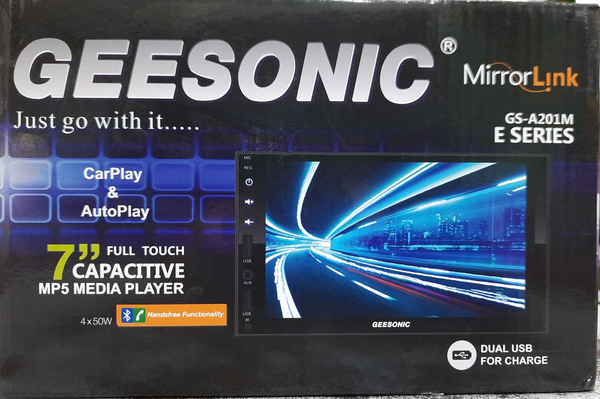 GEESONIC 7" CAR TV WITH DUAL USB PORT
