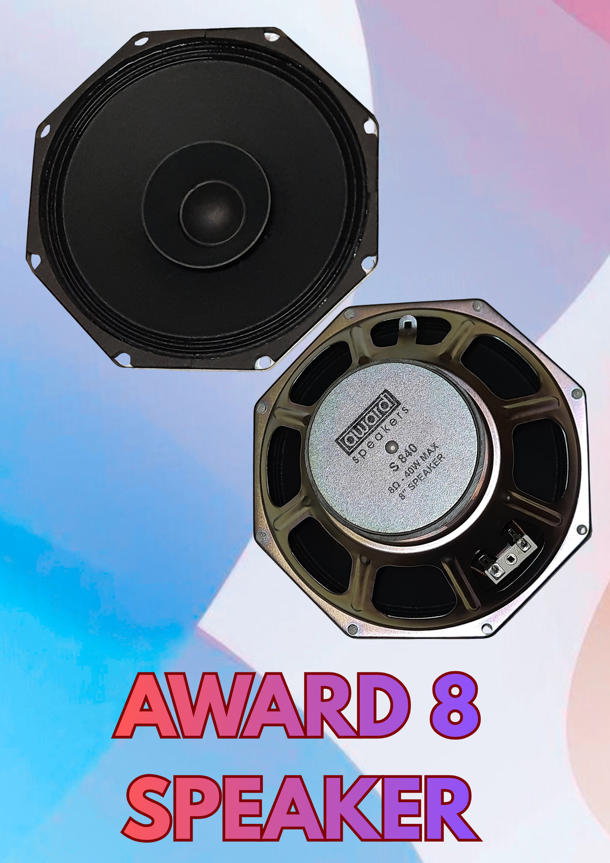 AWARD 8" SPEAKER
