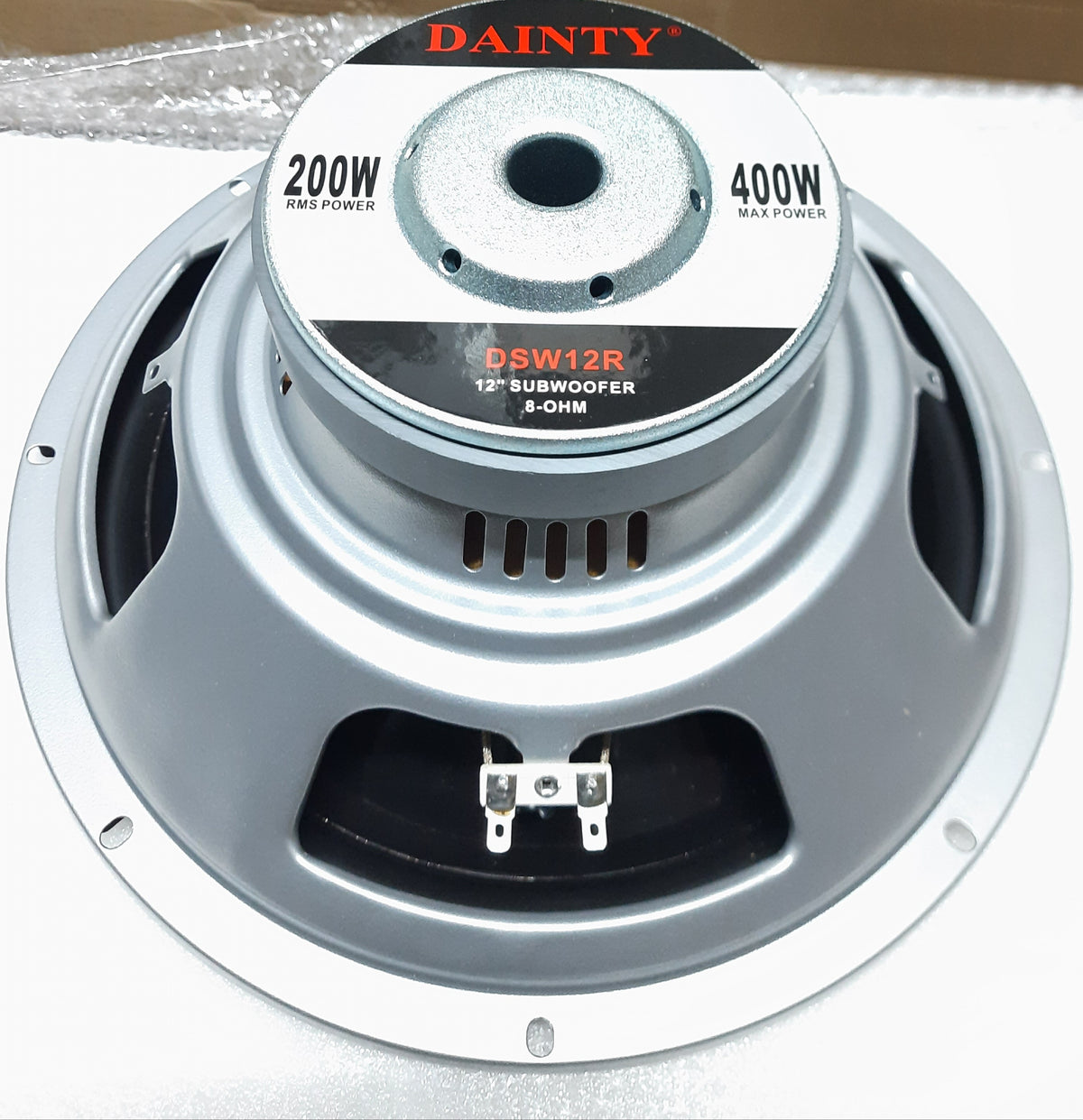 DAINTY 12" SUB RED 4 OHM / 8 OHM