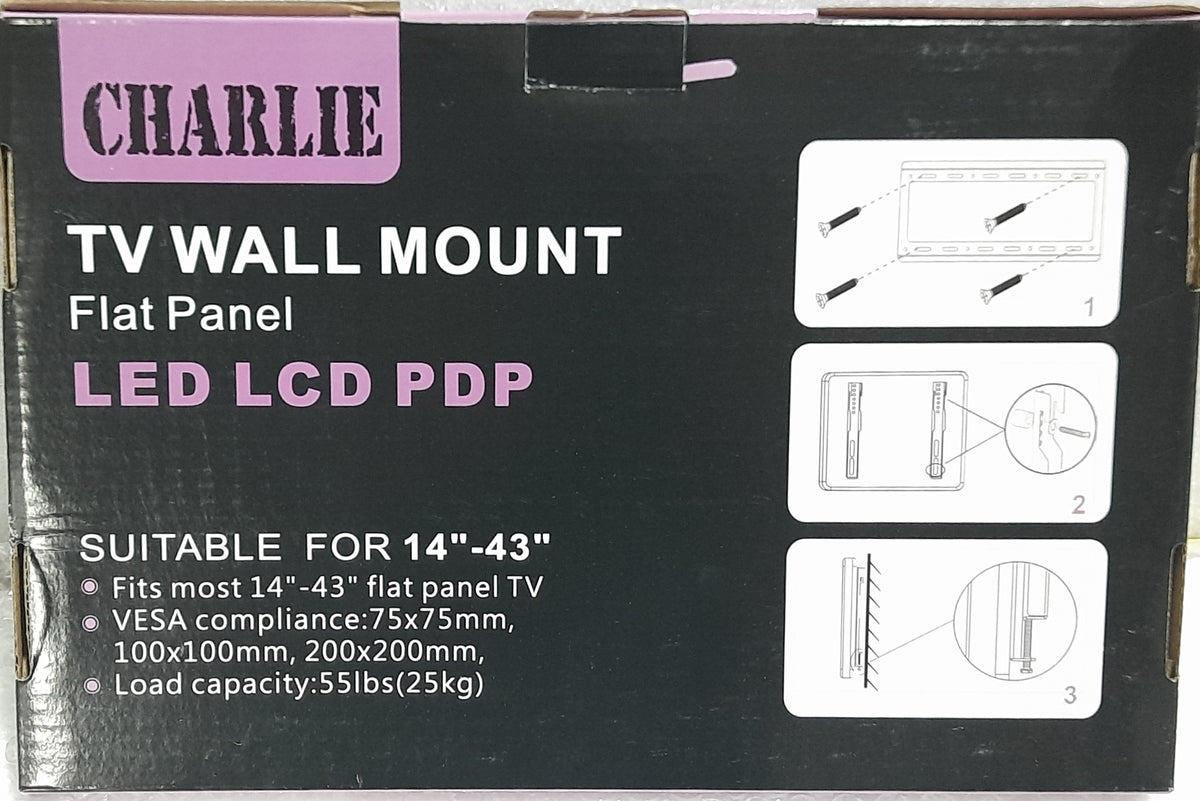 CHARLIE 14"-43" FIXED STAND